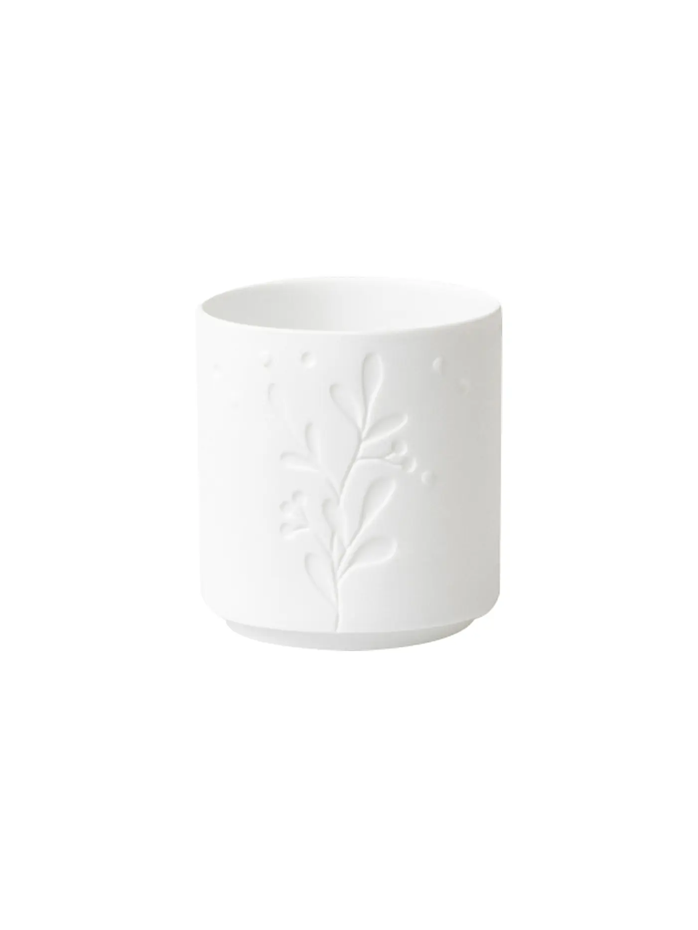 RAEDER | Teelichthalter WUNDERGARTEN 6,5x7cm Weiss | 